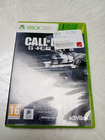 Jeu Call of Duty Ghosts 