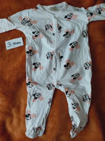 Pyjama 3 mois minnie
