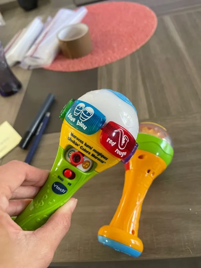 Maracas Lumi musique crèche - photo numéro 2