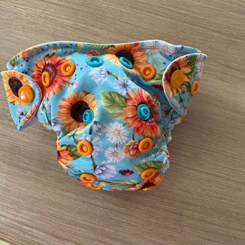 Couche lavable rasppies neuve