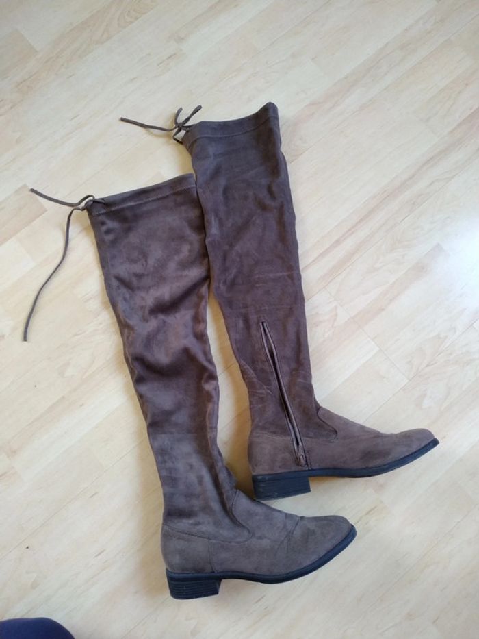 Cuissardes marrons Pimkie taille 38