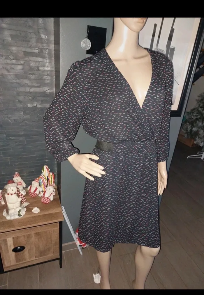 Robe camaïeu taille 42 peu portée - photo numéro 2