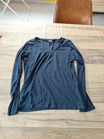 Sous pull bleu marine