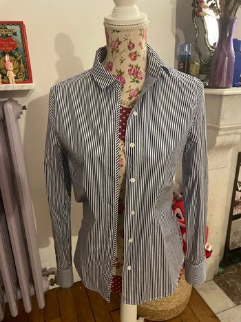 Chemise à rayures Mango