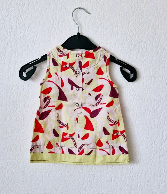 🩷 Robe multicolore pour fille taille 3 mois - photo numéro 3