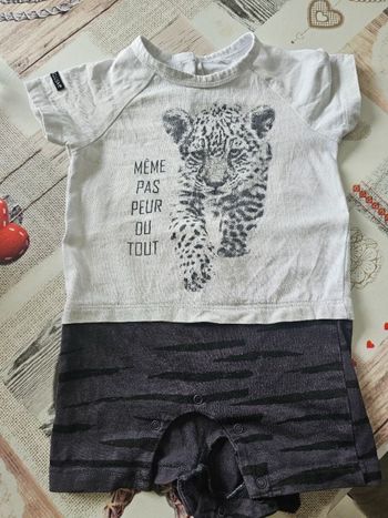 Barboteuse bebe garçon