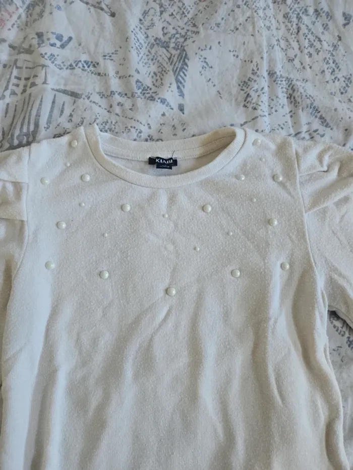 Pull léger fille taille 6ans kiabi - photo numéro 2