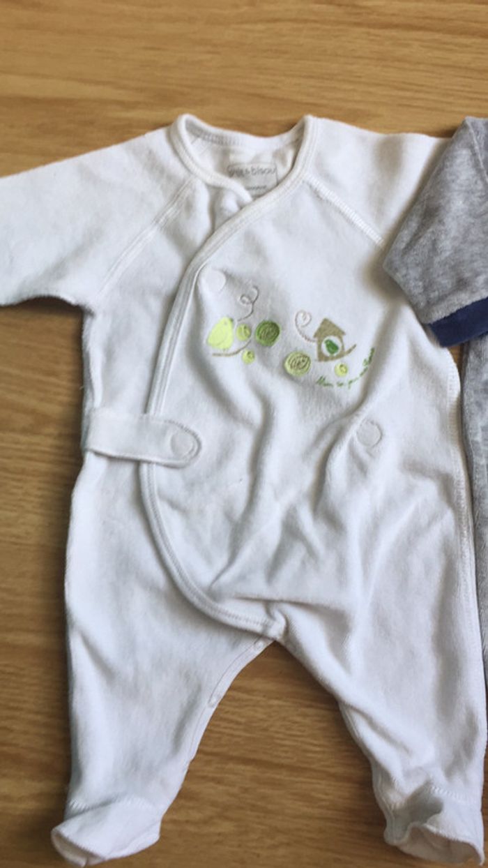Pyjamas naissance + 1 mois - photo numéro 2
