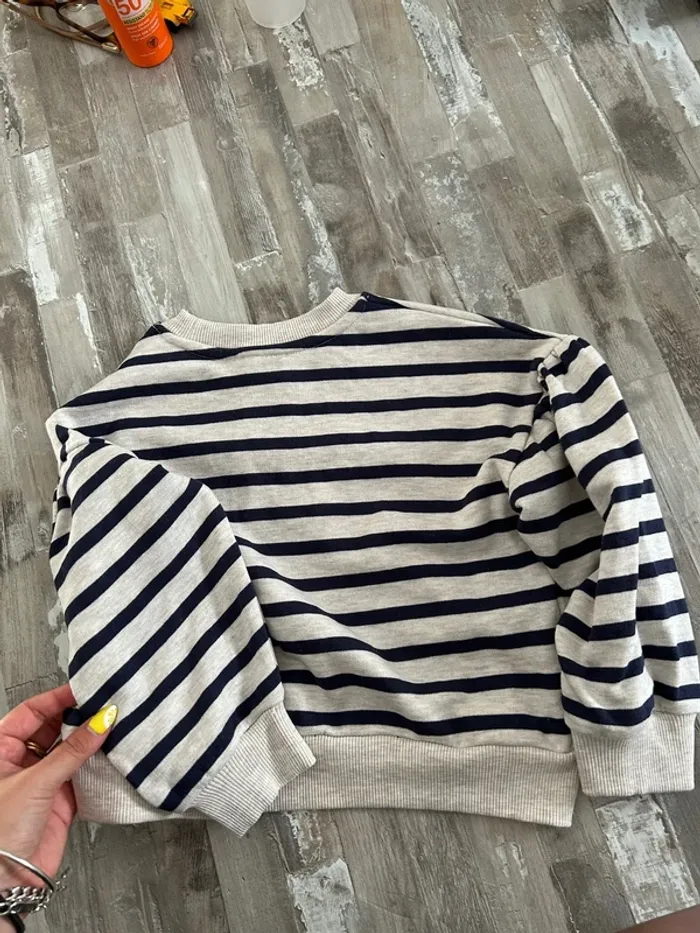 Pull marinière fille Monoprix T6 ans - photo numéro 6