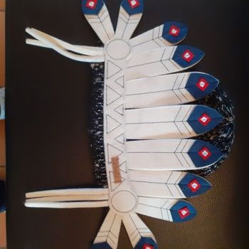 Vends bonnet de ski marque barts avec coiffe indienne taille 53