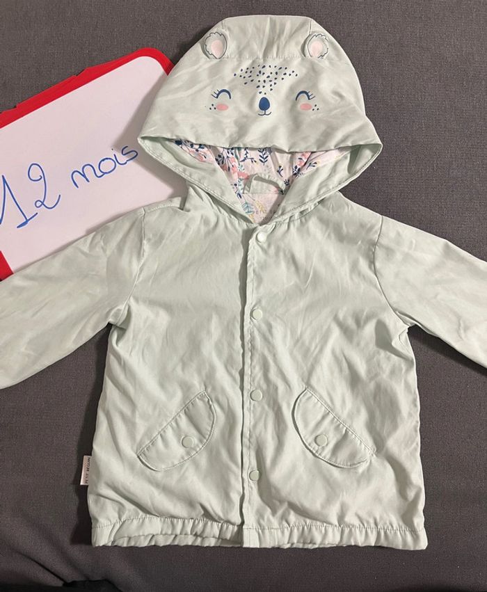 Veste de pluie Petit Béguin 12 mois