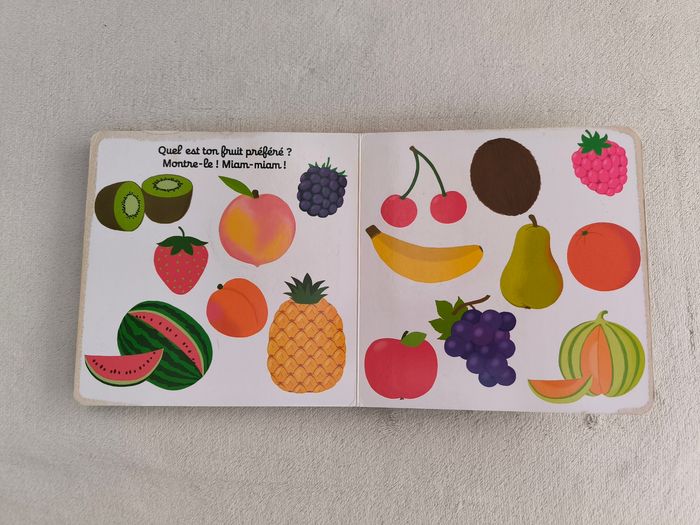 Livre Kididoc Mon imagier des fruits Nathan - photo numéro 6