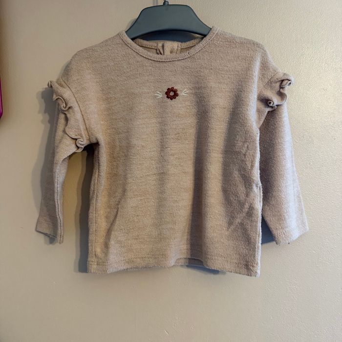 Ensemble complet pull en mailles et pantalon - T6mois - Kiabi - photo numéro 4