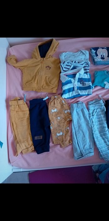 Lot vêtements garçon 9 mois