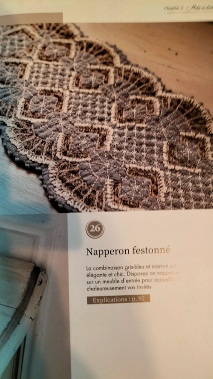 Fleurs appliquées &Mila en dentelles - photo numéro 8