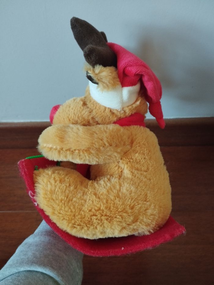 Peluche renne de noel - photo numéro 5