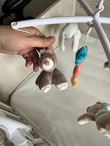 Mobile bébé nattou