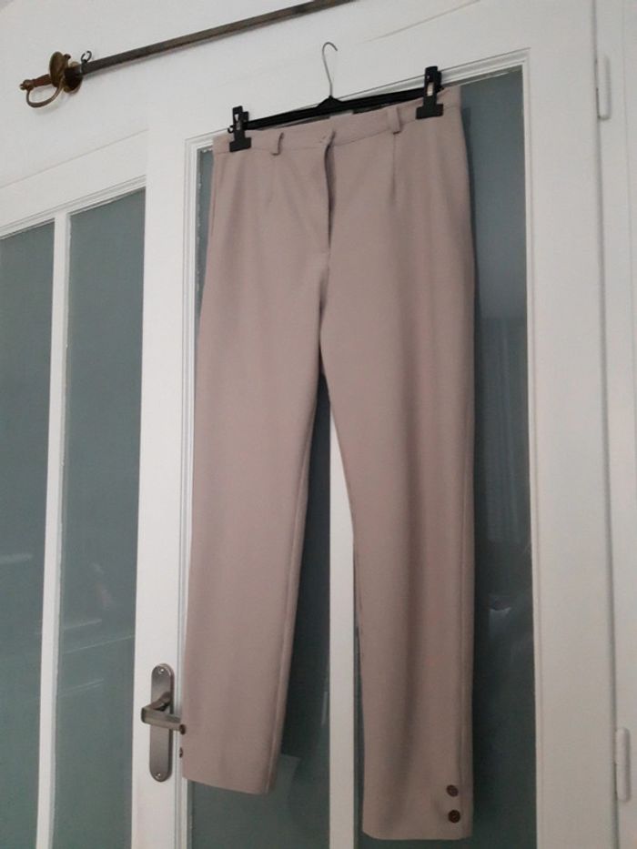 Pantalon beige 44