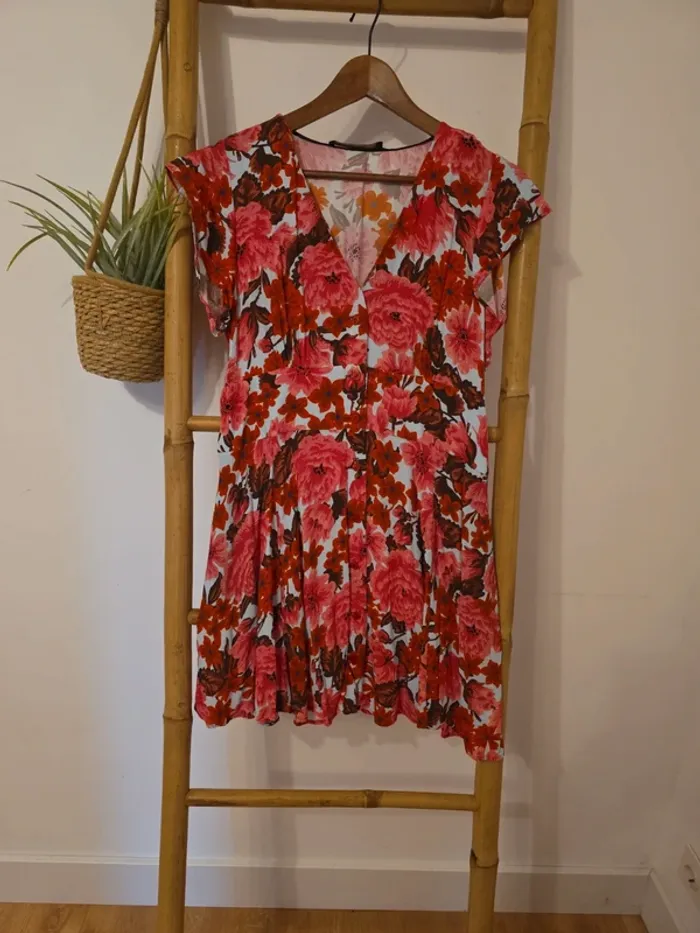 Robe d'été fleurie zara - photo numéro 2
