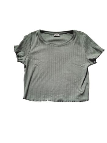 Tee shirt court kaki taille unique