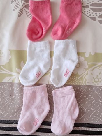 Lot de 3 paires de chaussettes 15/17