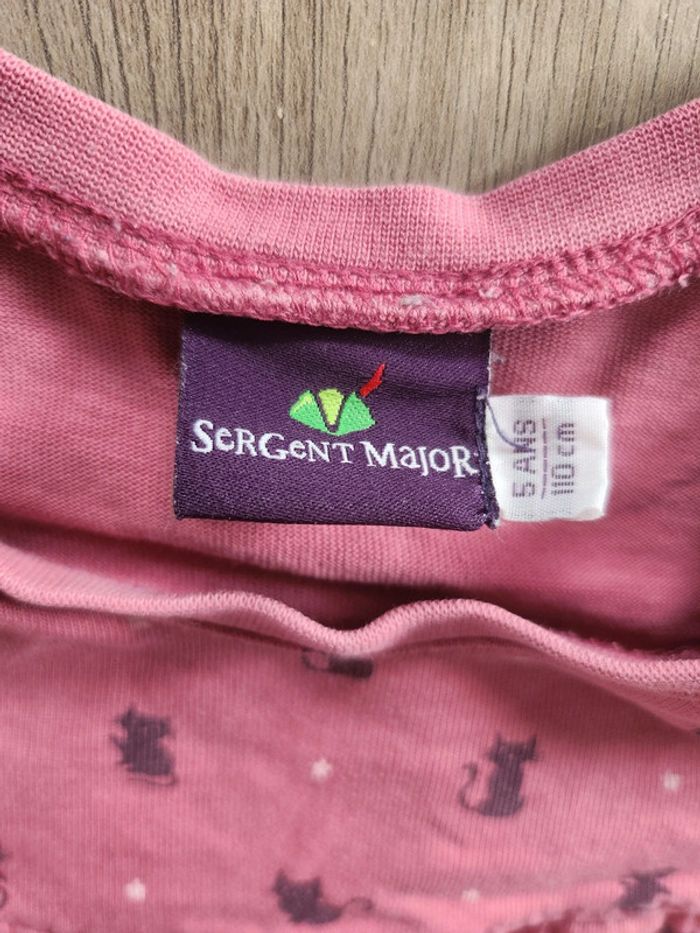 Pyjama 2 pièces chat rose fille 5 ans - photo numéro 4