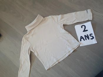 Maillot t-shirt sous pull 2ans