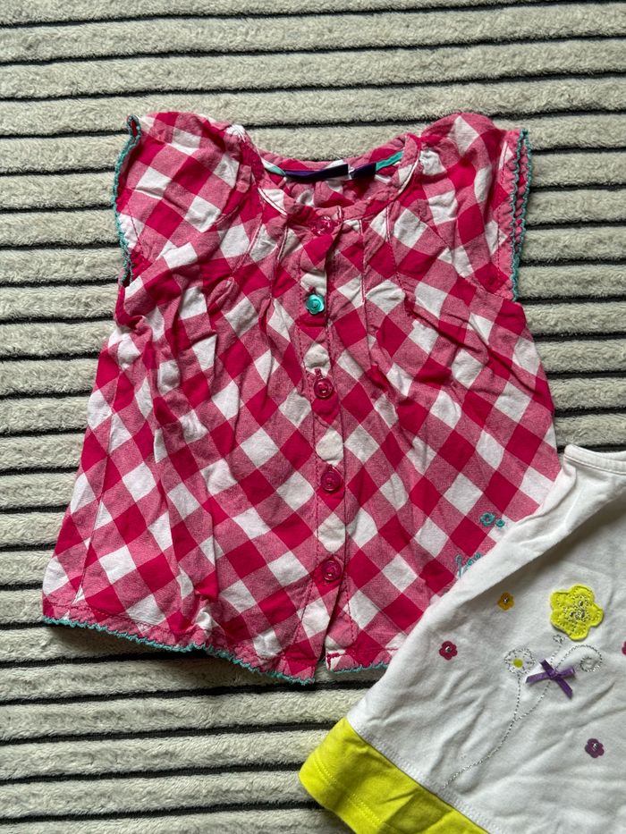 Lot de 2 tee-shirts 9 mois - photo numéro 4