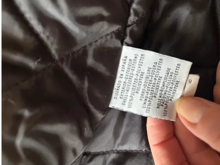 Veste matelassé noire imperméable T50 - photo numéro 8