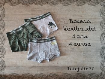 Boxers Vertbaudet 4 ans