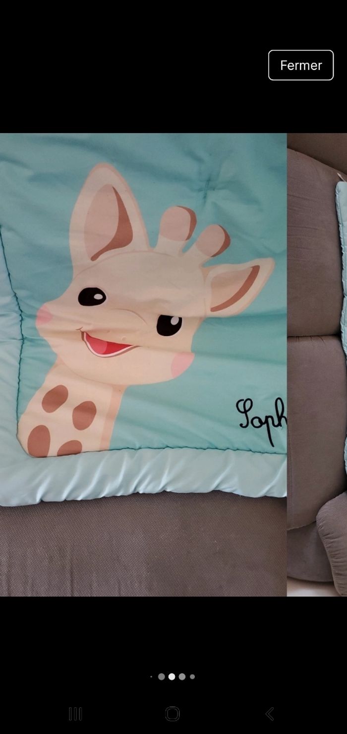 Tapis Sophie la girafe - photo numéro 3