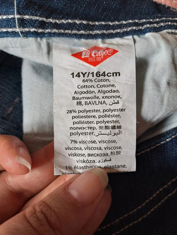 Jean slim fille Lee Cooper comme neuf 14 ans - photo numéro 10