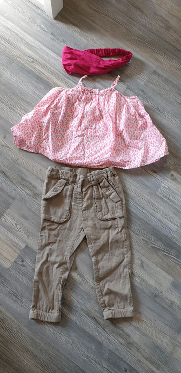 Ensemble débardeur et pantalon léger