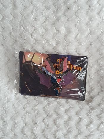 Pin metal broche dlp officiel disney rare basil detective privé chauve souris edition limitée el