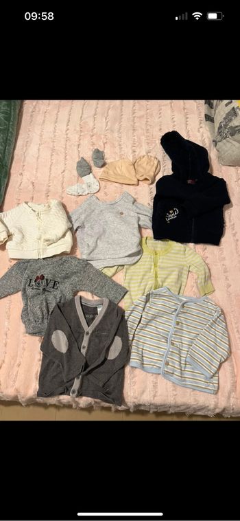 Lot de vêtements 1-3mois