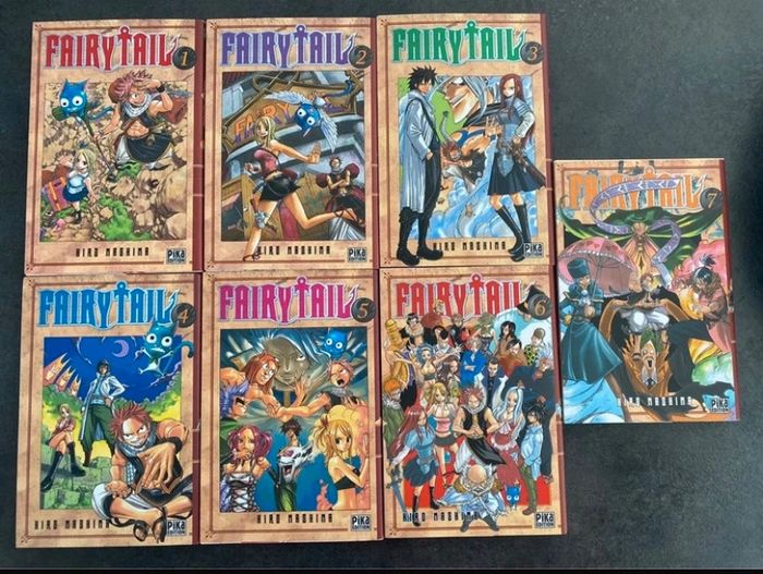 Lot de mangas Fairytail  - tomes 1 à 7 - photo numéro 4