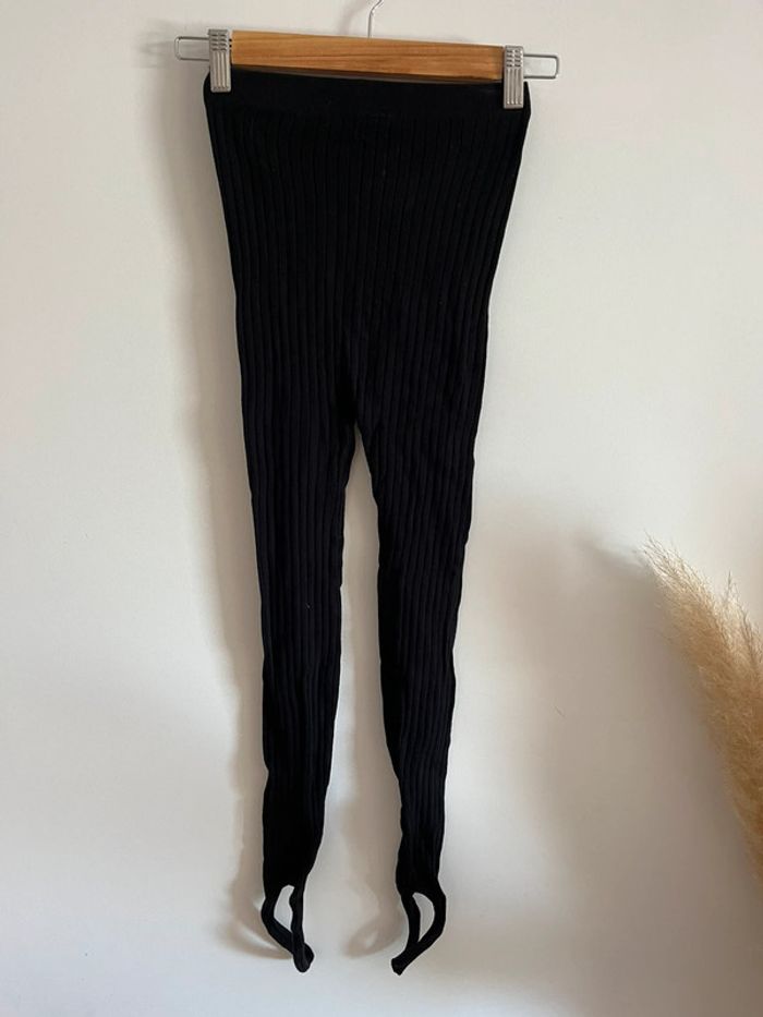 Legging fuseau noir Zara - photo numéro 4