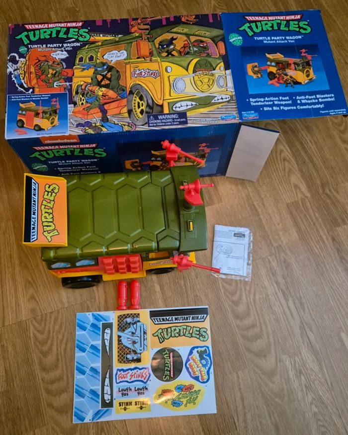 Party wagon van tortue ninja tmnt turtles teenage mutant ninja - photo numéro 2
