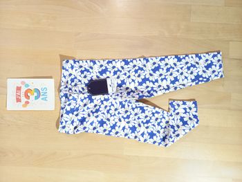🌸 Legging 3 ans Sergent Major - Bleu de bleuet