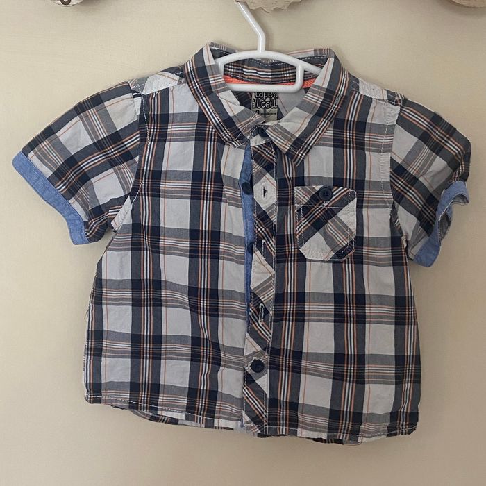 Chemise garçon 9 mois
