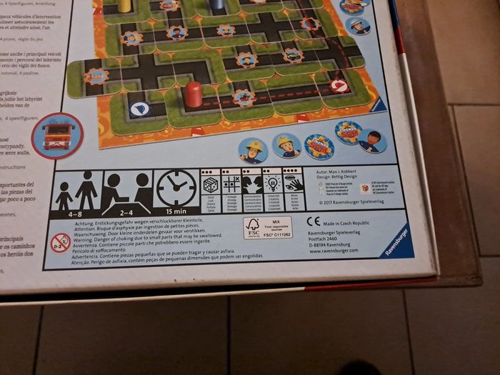 Jeu Labyrinth Sam le Pompier - photo numéro 4