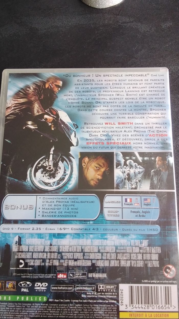 DVD I ROBOT - photo numéro 3