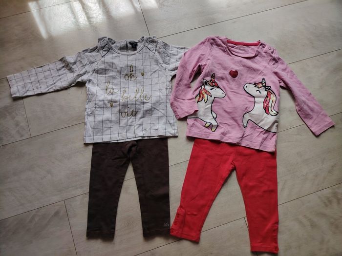 Lot de 2 ensembles 18 mois