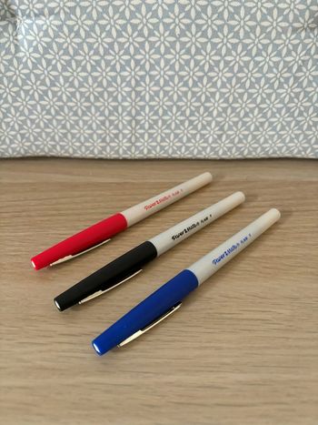 3 Stylos Feutres "Flair Fine"