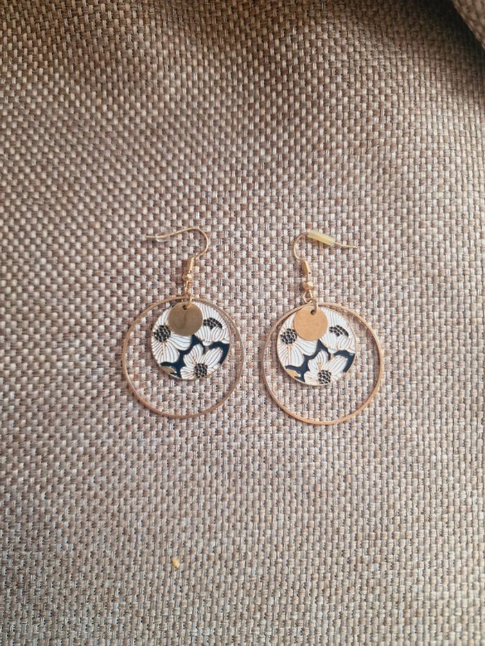 Boucle d'oreilles acier inoxydable - photo numéro 3