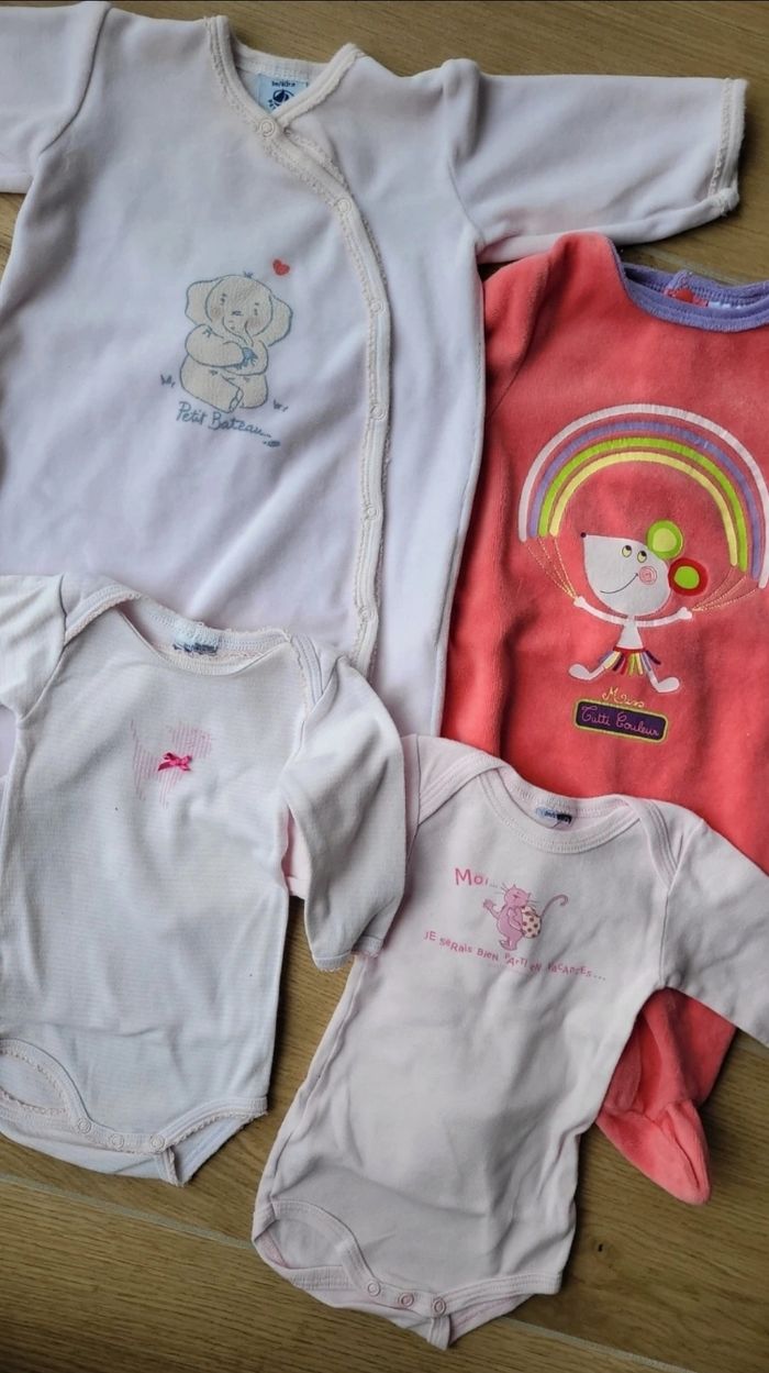 Lot fille 3 mois - petit bateau