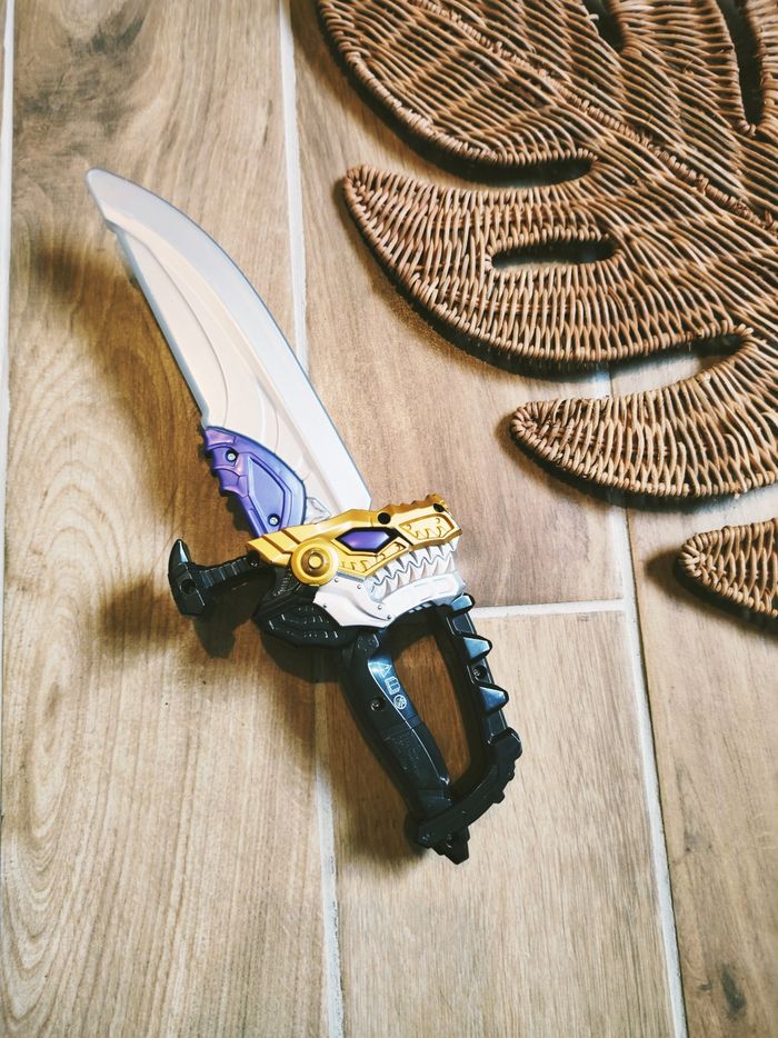 🙅Power rangers dino fury Épée sabre  méchant-vilain Void Knight - photo numéro 2