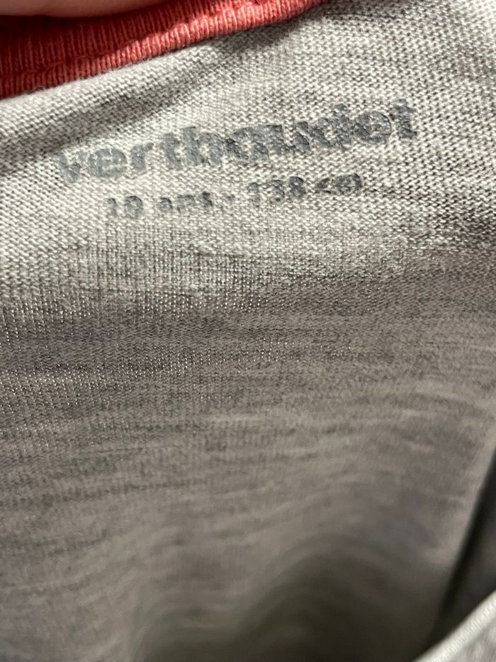 Vertbaudet - T shirt - Gris - 10 ans - photo numéro 4