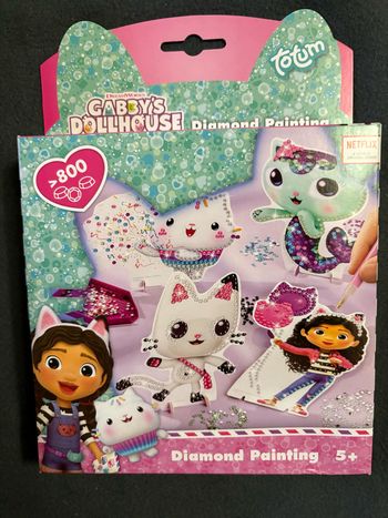 Gabby's Dollhouse - Gabby et la Maison Magique - Kit de bricolage coloré et créatif