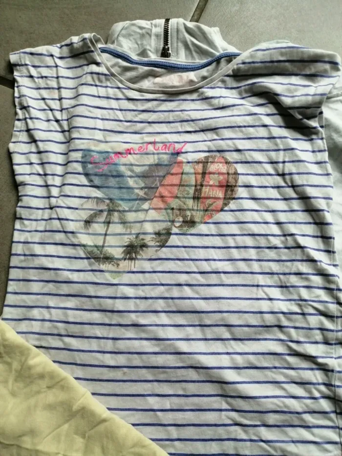 Lot 7 t-shirt manche courte 10 ans - photo numéro 6